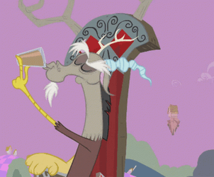 King Sombra Drinking Mlp GIF