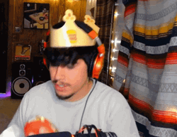 King Spider Eating Whopper Sandwich GIF