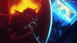 King With Burning Head GIF