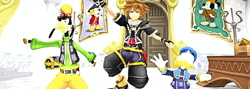 Kingdom Hearts Funny Salute GIF