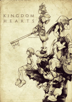 Kingdom Hearts Poster Animation GIF