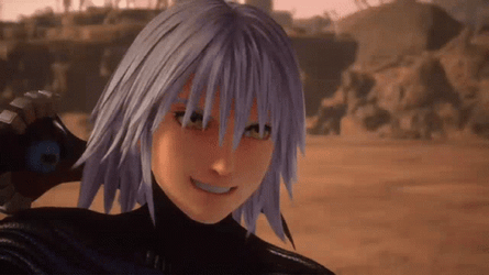 Kingdom Hearts Riku Laughing GIF