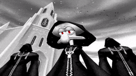 Kingdom Hearts Squidward Gif Nickelodeon GIF
