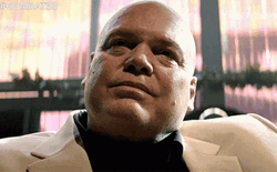 Kingpin Annoyed Twitching GIF