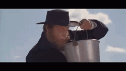 Kingpin Drinking Cow Milk GIF