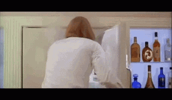 Kingpin Getting Beer From Fridge GIF