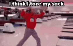 Kingpin I Think I Tore My Sack GIF