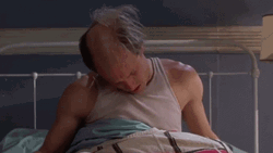 Kingpin Woody Harrelson Waking Up GIF