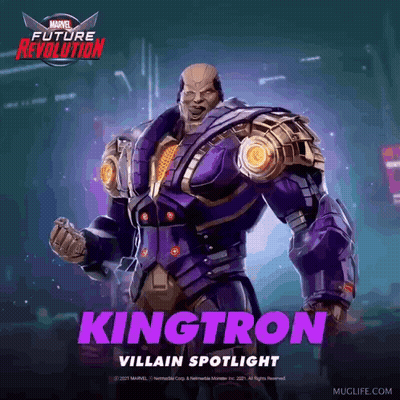 Kingtron Is The Villain Spotlight In Marvel Future Revolution GIF