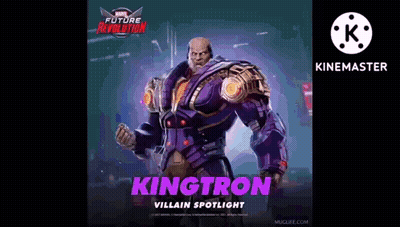 Kingtron Villain Spotlight In Marvel Future Revolution GIF
