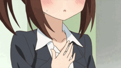 KIniro Mosaic Akari Kuzehashi Heart Pumping GIF