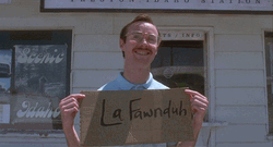 Kip Napoleon Dynamite Cardboard GIF