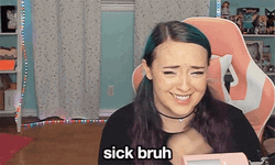 Kira Krystal Sick Bruh GIF