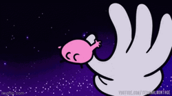 Kirbo Frenzied Attacking Opponent GIF