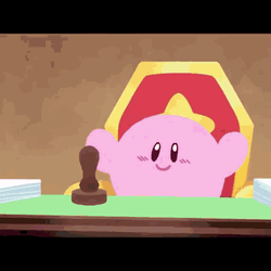 Kirby Confused Congratulations