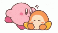 Kirby Head Pat GIF