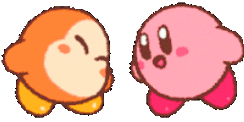 Kirby Kirbyfriends Sticker GIF