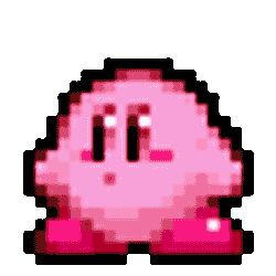 Kirby Right Back At Ya Sticker GIF