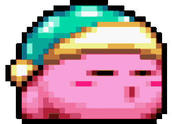 Kirby Sleep Sticker GIF