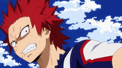 Kirishima Angry Face GIF
