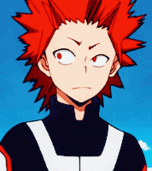 Kirishima Excited To Prove Himself GIF