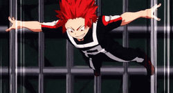 Kirishima Falling Crash GIF