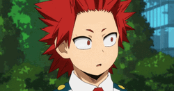 Kirishima Reassuring Look GIF