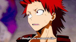 Kirishima Thoughts Of Bakugo GIF