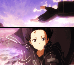 Kirito Holding Hands GIF