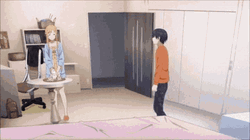 Kirito Misses Asuna Fall Hug GIF