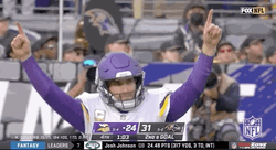 Kirk Cousins Finger Pointing Up  GIF