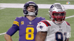 Kirk Cousins Look Up GIF