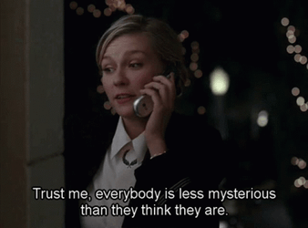 Kirsten Dunst Mysterious GIF