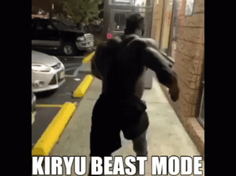 Kiryu Beast Mode Meme GIF