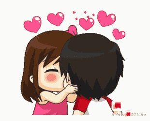 Kiss Couple GIF