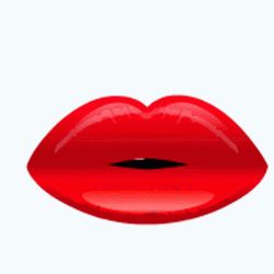 Kiss Lips Mark Animation GIF