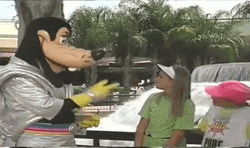 Kiss Me Here Goofy GIF