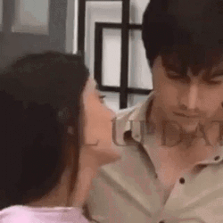 Kiss On Cheek Mohsin Khan GIF