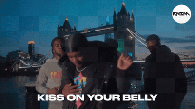 Kiss On Your Belly Poster GIF