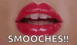 Kissable Lips Smooches GIF