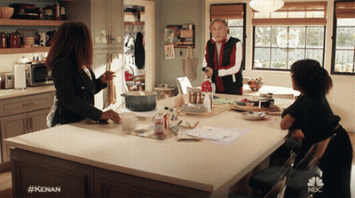 Kitchen Scene From NBC Show Kenan GIF