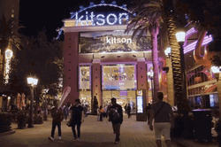 Kitson Shopping During Vegas Vacation GIF