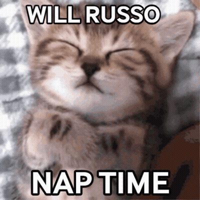 Kitten Saying Will Russo Nap Time GIF