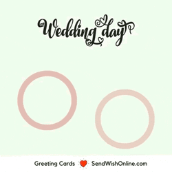 Kitty Cat Wedding Congrats GIF