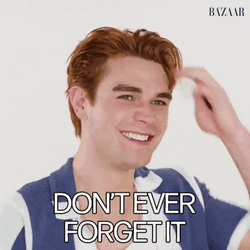 KJ Apa Set It And Forget It GIF