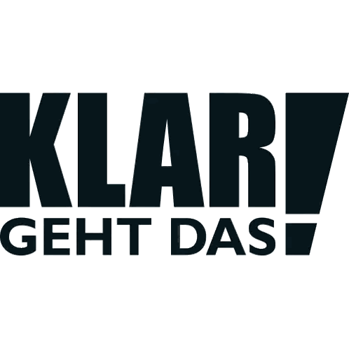 Klar Geht Das Logo Sticker