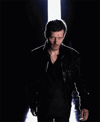Klaus Mikaelson Dark Handsome Walk GIF