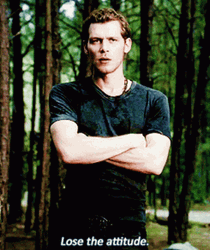 Klaus Mikaelson Lose The Attitude GIF