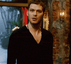 Klaus Mikaelson Walking Handsomely GIF