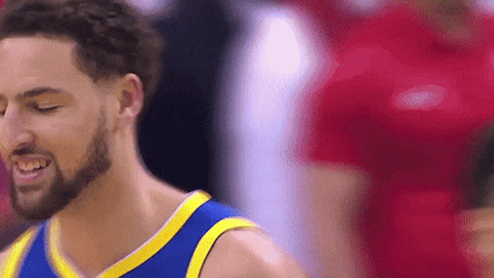 Klay Thompson NBA Star Three Point Shooter GIF